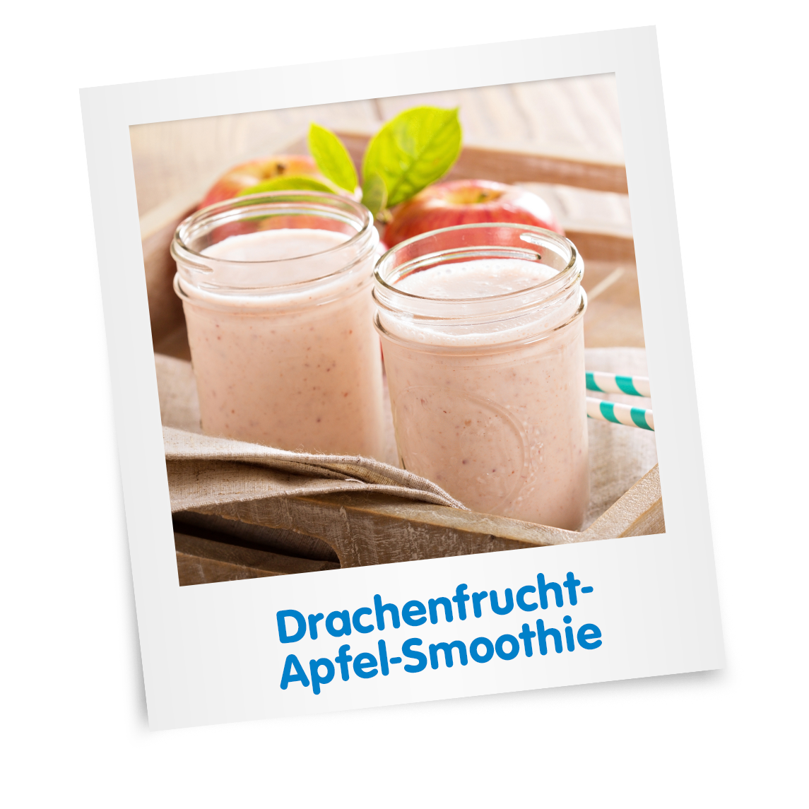 Drachtenfrucht-Apfel-Smoothie